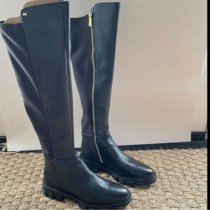 Michael Kors Ridley Leather Boots Size 7 NEW Without Box Women’s Boots